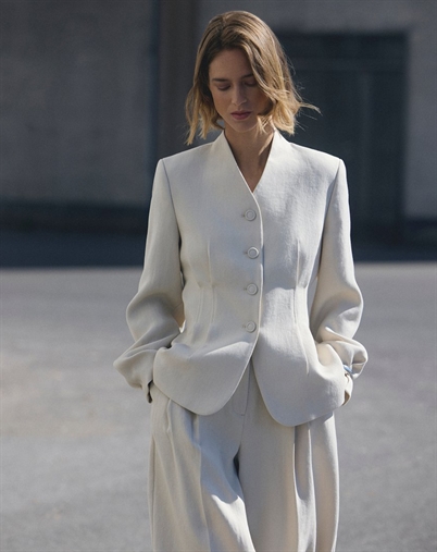 MSCH Copenhagen - MSCHEsteriane Blazer - Oatmeal Melange 